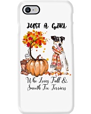 Fall And - Smooth Fox Terrier Phone Case tile