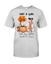 Fall And - Smooth Fox Terrier Premium Fit Mens Tee tile
