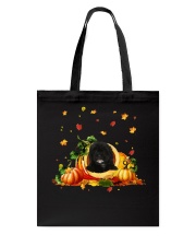 Pumpkin Cave - BLACK Shi-Poo Tote Bag tile