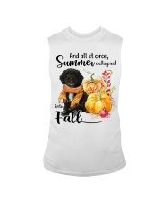 Into Fall - BLACK Cockapoo Sleeveless Tee tile