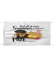 Into Fall - BLACK Cockapoo Mask tile