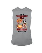 Pumpkin Girl - French Bulldog 3 Sleeveless Tee tile