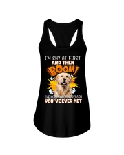 Annoying - Golden Retriever 2 Ladies Flowy Tank tile