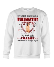 Dog Baby - Bullmastiff 2 Crewneck Sweatshirt tile