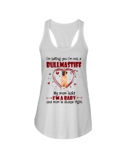 Dog Baby - Bullmastiff 2 Ladies Flowy Tank tile