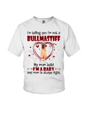 Dog Baby - Bullmastiff 2 Youth T-Shirt tile