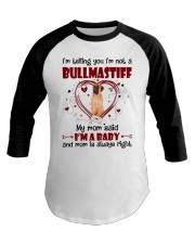 Dog Baby - Bullmastiff 2 Baseball Tee tile