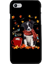 Hot Chocolate - Border Collie Phone Case tile