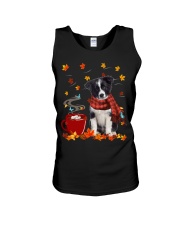 Hot Chocolate - Border Collie Unisex Tank tile