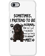 Sometimes - Barbet Phone Case tile