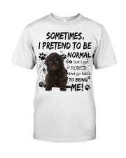 Sometimes - Barbet Classic T-Shirt front