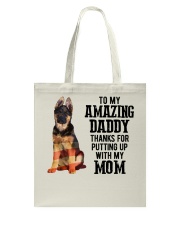 Amazing Daddy - German Shepherd Tote Bag tile