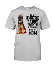 Amazing Daddy - German Shepherd Classic T-Shirt front