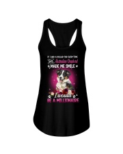 Millionaire - Australian Shepherd 2 Ladies Flowy Tank tile