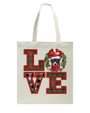 Christmas Love - Toy Fox Terrier Tote Bag tile