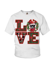 Christmas Love - Toy Fox Terrier Youth T-Shirt tile
