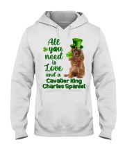 Lucky Need - Cavalier King Charles Spaniel 4 Hooded Sweatshirt tile