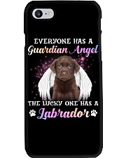 Guardian - CHOCOLATE Labrador Phone Case tile