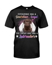 Guardian - CHOCOLATE Labrador Classic T-Shirt front