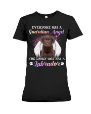 Guardian - CHOCOLATE Labrador Premium Fit Ladies Tee tile