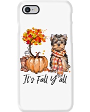 It is Fall - Yorkshire Terrier Phone Case tile