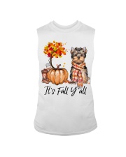 It is Fall - Yorkshire Terrier Sleeveless Tee tile