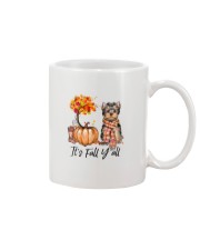 It is Fall - Yorkshire Terrier Mug tile