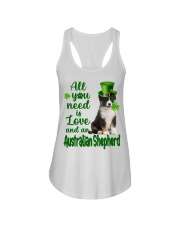 Lucky Need - TRICOLOR Australian Shepherd Ladies Flowy Tank tile