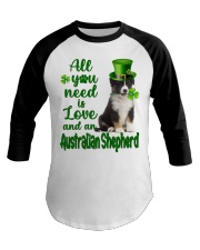 Lucky Need - TRICOLOR Australian Shepherd Baseball Tee tile