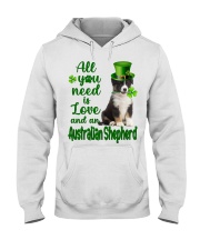 Lucky Need - TRICOLOR Australian Shepherd Hooded Sweatshirt tile