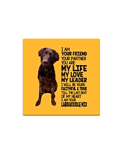 My Leader - Labradoodle Mix Square Magnet tile