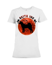 Blood Moon - Akita Inu Premium Fit Ladies Tee tile