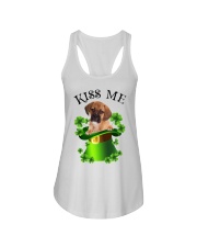 Lucky Kiss - Puggle 2 Ladies Flowy Tank tile