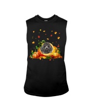 Pumpkin Cave - SILVER Miniature Poodle Sleeveless Tee tile
