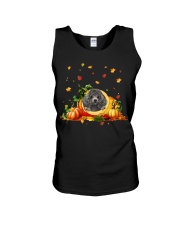 Pumpkin Cave - SILVER Miniature Poodle Unisex Tank tile