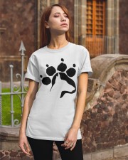 Dog Foot - Manchester Terrier 1 Classic T-Shirt apparel-classic-tshirt-lifestyle-06