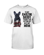 Amazing Daddy - French Bulldog Classic T-Shirt tile