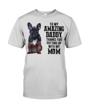 Amazing Daddy - French Bulldog Premium Fit Mens Tee tile