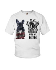Amazing Daddy - French Bulldog Youth T-Shirt tile
