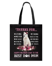 Thanks Mom - Jindo Tote Bag tile