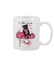 In October - Black Pug Mug tile