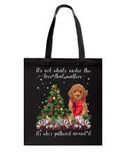 Matters - RED Miniature Poodle Tote Bag tile