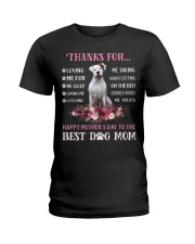 Thanks Mom - Dogo Argentino Ladies T-Shirt tile