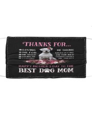 Thanks Mom - Dogo Argentino Mask tile