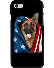 American flag - German Shepherd Phone Case tile