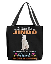 Kinda Stole - Jindo All-Over Tote tile