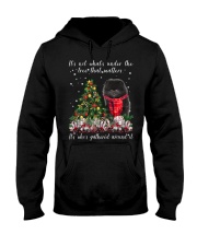 Matters - BLACK Pomeranian Hooded Sweatshirt front