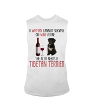 She Also Needs - Tibetan Terrier Dog Sleeveless Tee tile