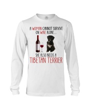She Also Needs - Tibetan Terrier Dog Long Sleeve Tee tile