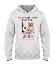She Also Needs - Havanese Hooded Sweatshirt tile